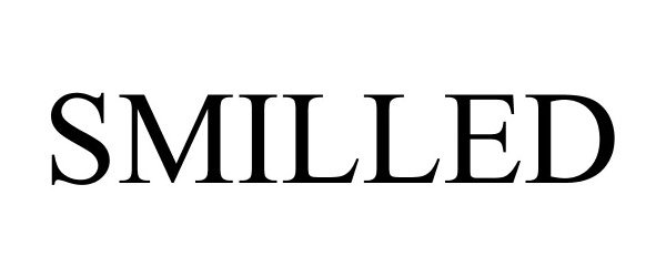 Trademark Logo SMILLED