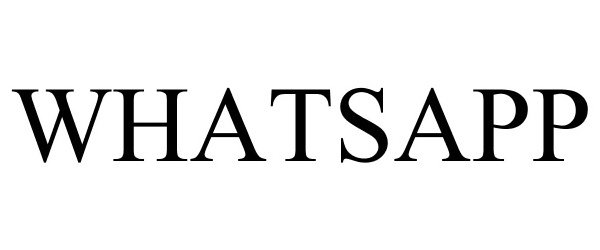 Trademark Logo WHATSAPP