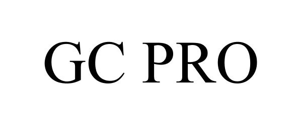 Trademark Logo GC PRO