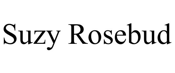 Trademark Logo SUZY ROSEBUD