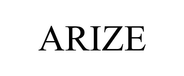 Trademark Logo ARIZE