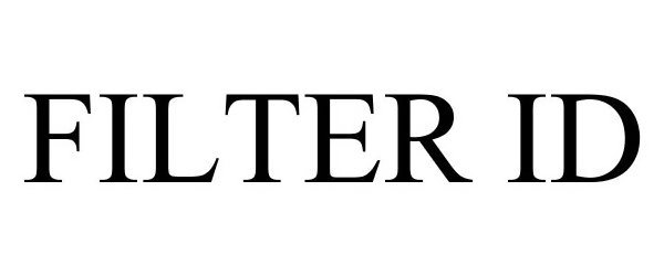 Trademark Logo FILTER ID