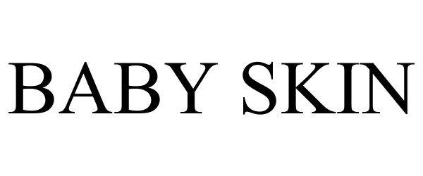 Trademark Logo BABY SKIN