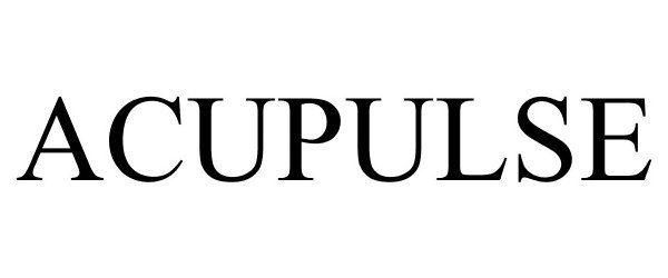 Trademark Logo ACUPULSE