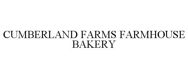  CUMBERLAND FARMS FARMHOUSE BAKERY