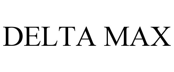 Trademark Logo DELTA MAX