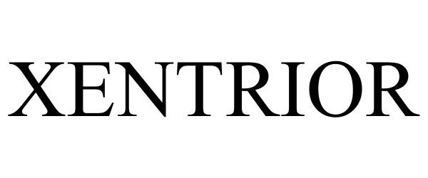 Trademark Logo XENTRIOR