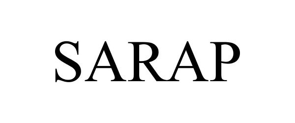 Trademark Logo SARAP