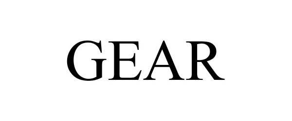 Trademark Logo GEAR