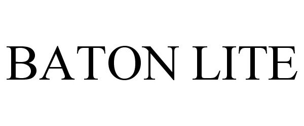 Trademark Logo BATON LITE