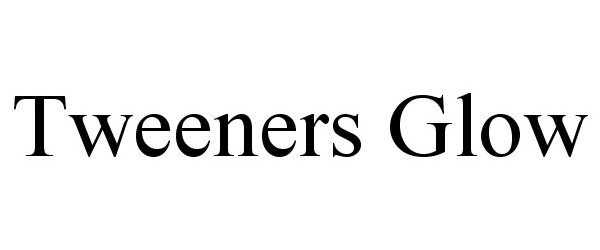 Trademark Logo TWEENERS GLOW