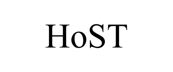 Trademark Logo HOST
