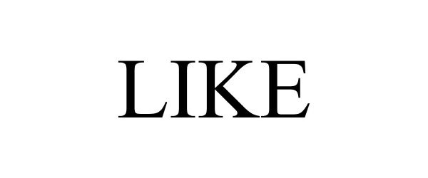 Trademark Logo LIKE
