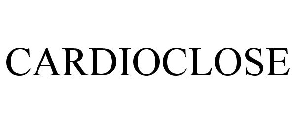 Trademark Logo CARDIOCLOSE