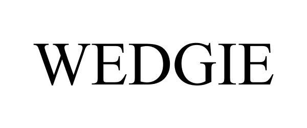 Trademark Logo WEDGIE