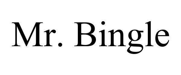 Trademark Logo MR. BINGLE