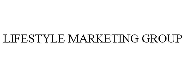 Trademark Logo LIFESTYLE MARKETING GROUP