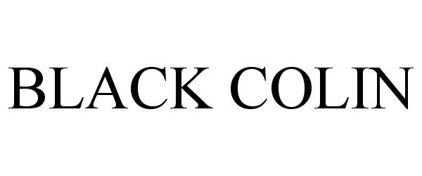  BLACK COLIN