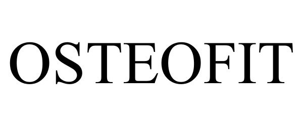Trademark Logo OSTEOFIT