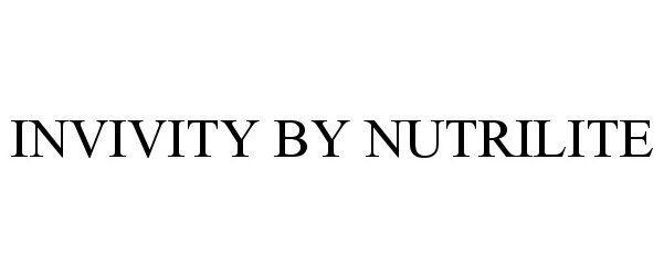  INVIVITY BY NUTRILITE