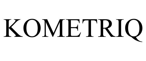 Trademark Logo KOMETRIQ