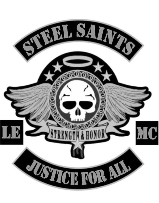  STEEL SAINTS, LE STRENGTH AND HONOR MC,JUSTICE FOR ALL