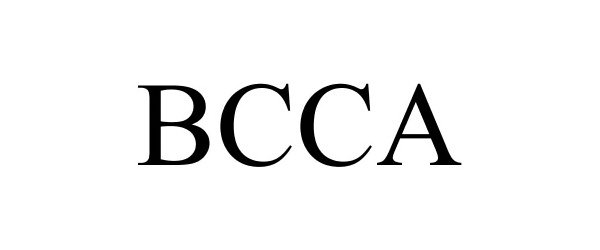 Trademark Logo BCCA