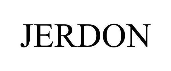 Trademark Logo JERDON