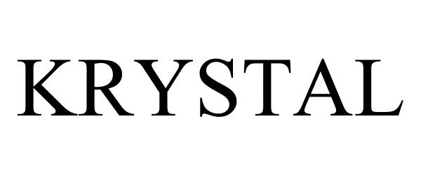 Trademark Logo KRYSTAL