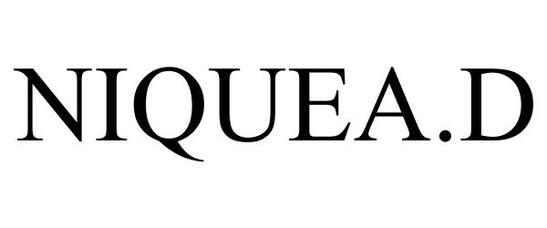 Trademark Logo NIQUEA.D