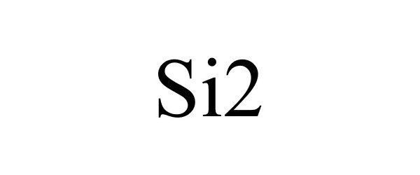 Trademark Logo SI2