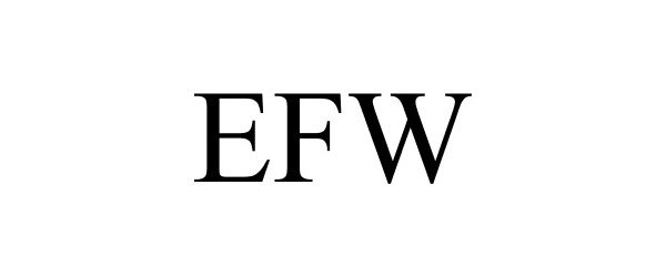 Trademark Logo EFW