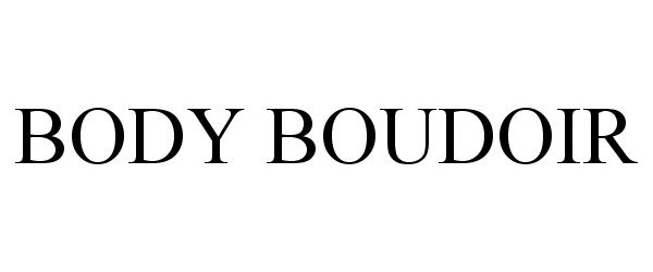 Trademark Logo BODY BOUDOIR