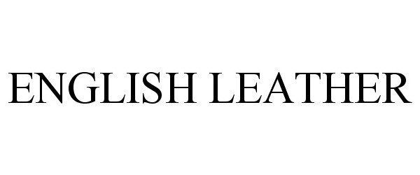 Trademark Logo ENGLISH LEATHER