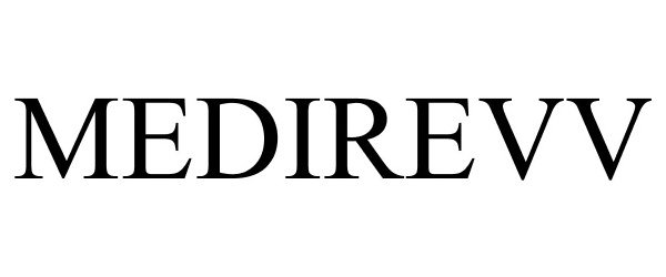 Trademark Logo MEDIREVV