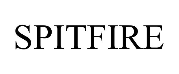 Trademark Logo SPITFIRE