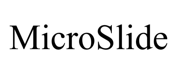 Trademark Logo MICROSLIDE