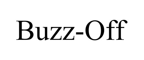 Trademark Logo BUZZ-OFF