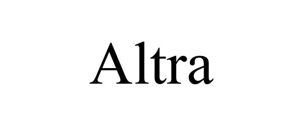 Trademark Logo ALTRA