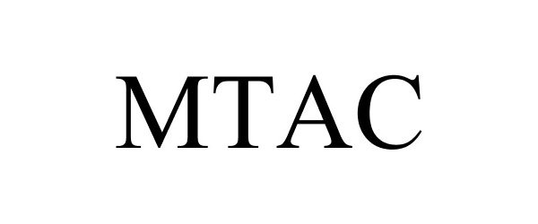Trademark Logo MTAC