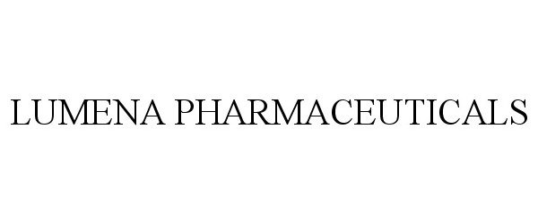 Trademark Logo LUMENA PHARMACEUTICALS