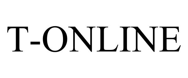 Trademark Logo T-ONLINE