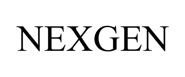 Trademark Logo NEXGEN