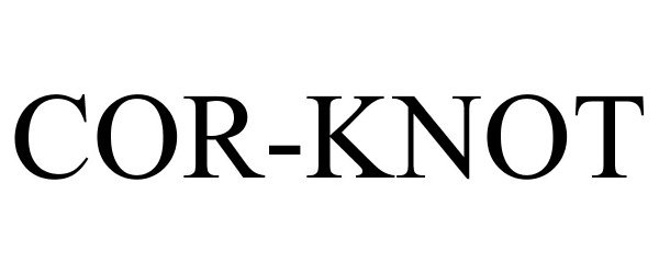 Trademark Logo COR-KNOT