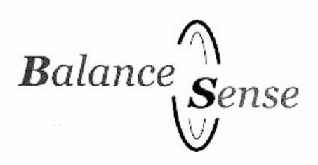 Trademark Logo BALANCE SENSE