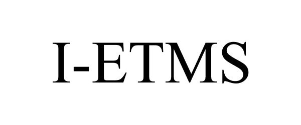 Trademark Logo I-ETMS