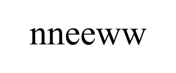 Trademark Logo NNEEWW