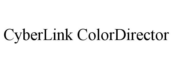  CYBERLINK COLORDIRECTOR