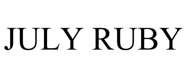 JULY RUBY