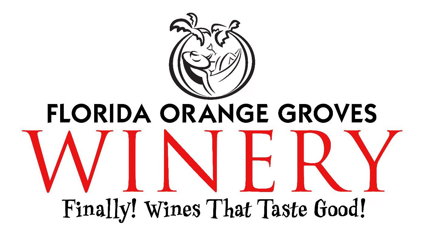 Trademark Logo WINERY FLORIDA ORANGE GROVES FINALLY! WINES THAT TASTE GOOD!